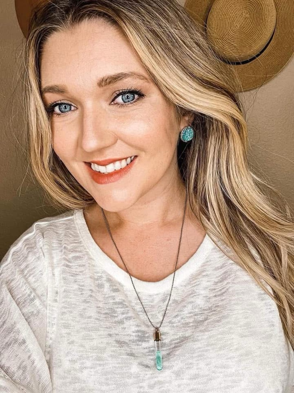 🆕 Tabbi Druzy Stud Earrings Plunder - Picture 5 of 5
